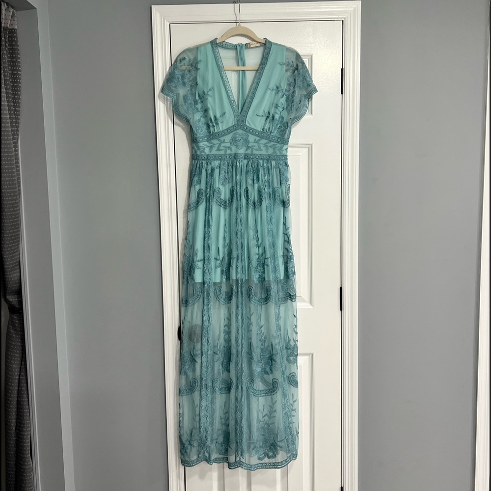 Alter’d State Floral Lace Maxi Dress